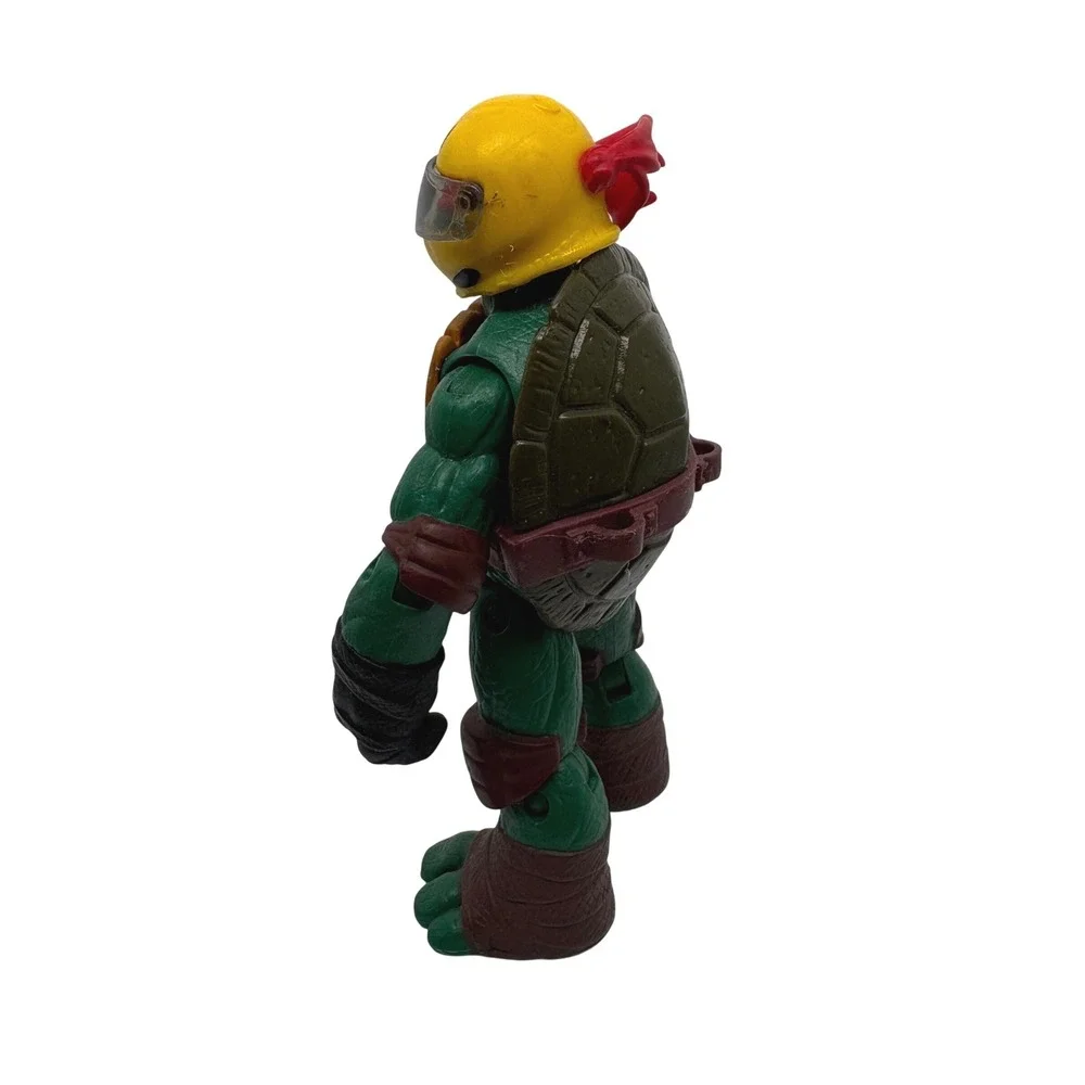 TMNT Raphael Action Figure 2012 Viacom Playmates Green Red Yellow Helmet 4.5